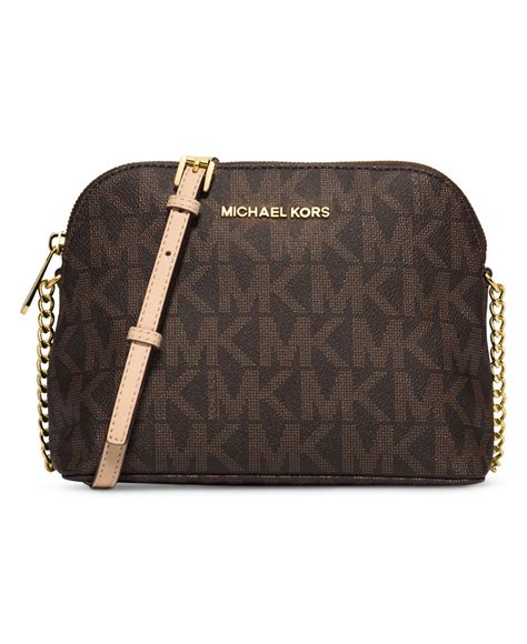 michael kors large dome crossbody bag|michael kors half dome crossbody.